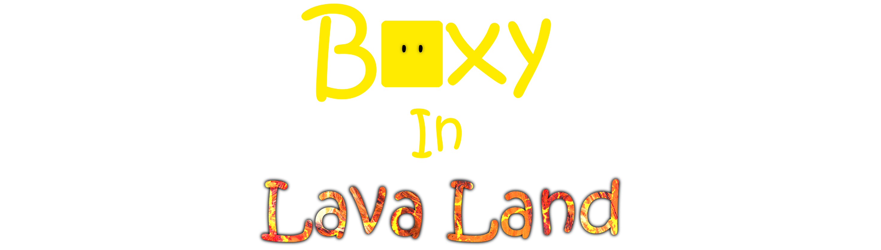 Boxy in lavaland Logo