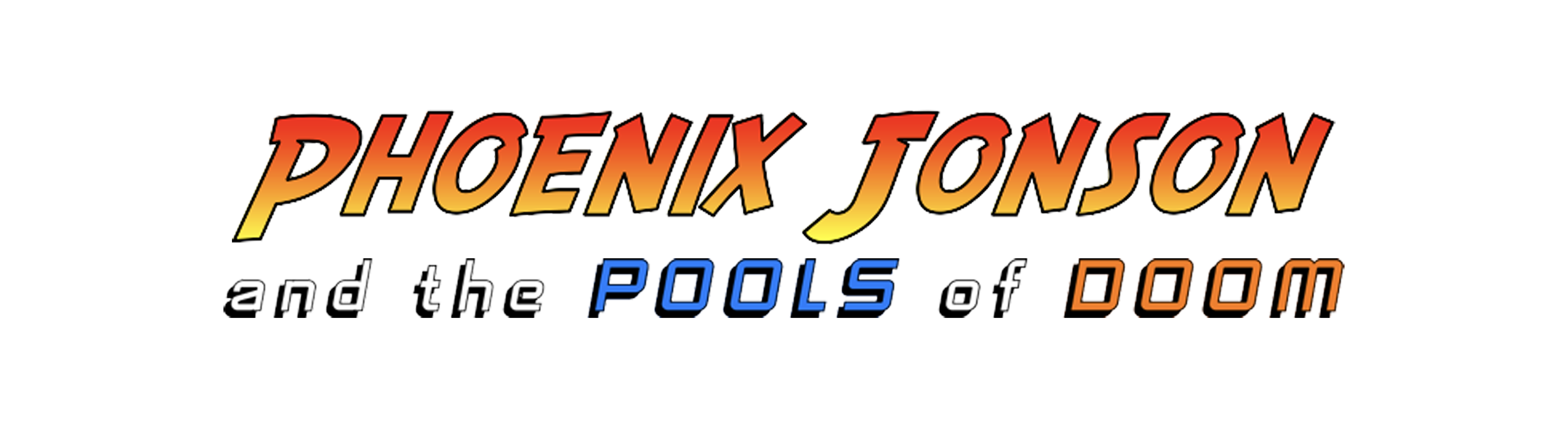 Phoenix Jonson and the Pools of Doom Logo